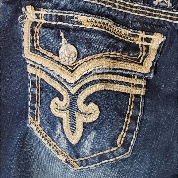 ROCK Revival Kai easy bootcut jeans size 29x32 - Picture 7 of 10